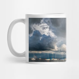 Storm Cloud Panorama over Lake Constance Mug